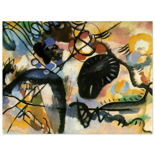 Black Spot by Wassily Kandinsky (1912) – art poster
