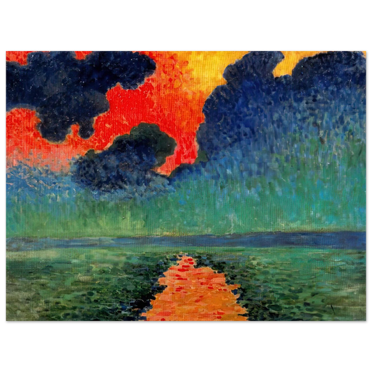 Effect Of Sun On The Water London by Andre Derain (1906) – art poster