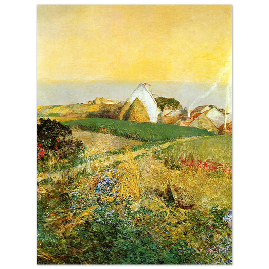 Villers-le-bel by Childe Hassam – art poster