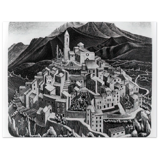 Untitled Print No. 32 by M.C. Escher – art poster, view 2