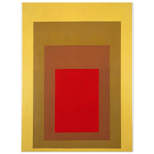 Homage To The Square 1 by Josef Albers (1967) – art poster