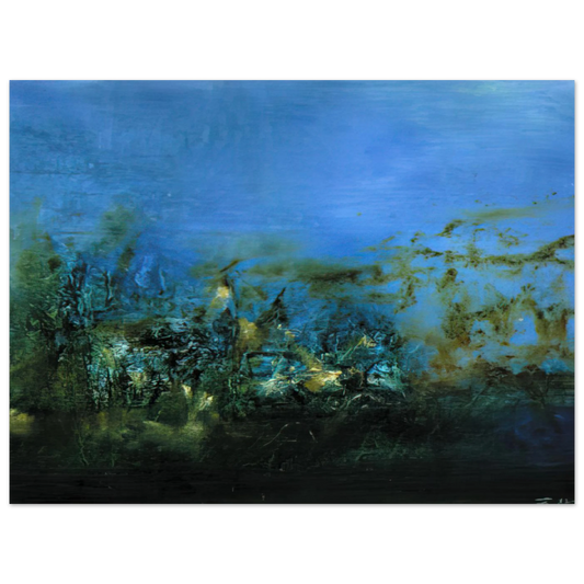 14 10 by Zao Wou-Ki (2002) – art poster, view 2