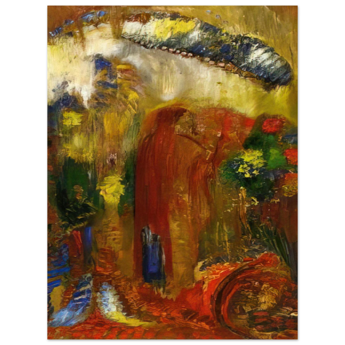 The Sermon by Odilon Redon – art poster