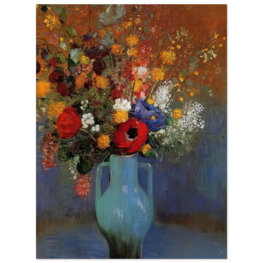 Bouquet Of Wild Flowers 1 by Odilon Redon – art poster, view 2