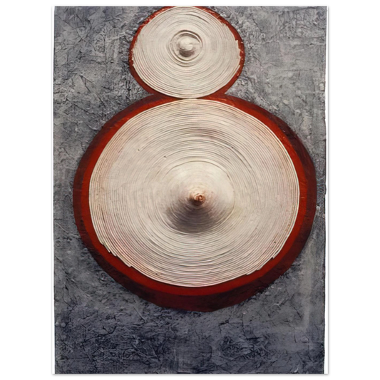 Ringaround Arosie by Eva Hesse (1965) – art poster