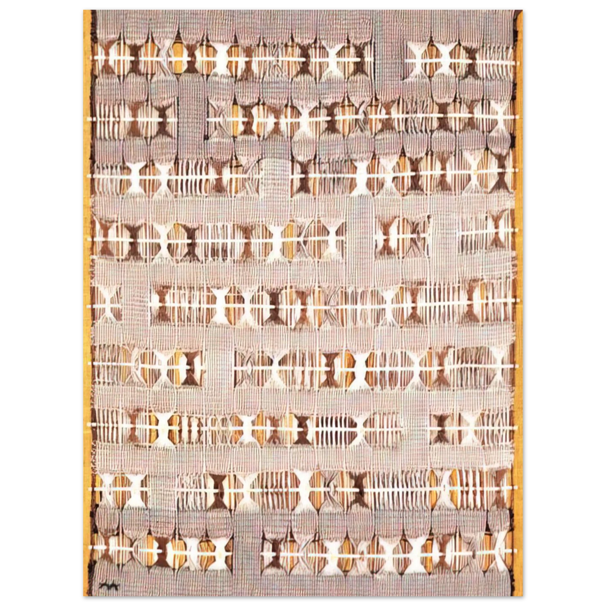 Variation On A Theme by Anni Albers (1958) – art poster, view 2