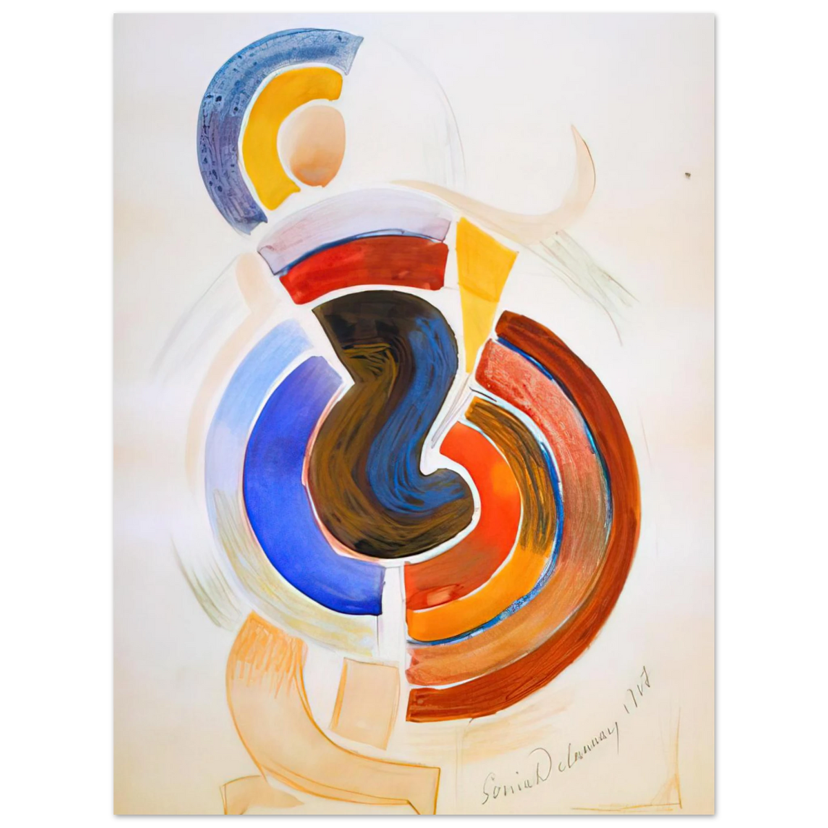 Untitled by Sonia Delaunay – art poster, view 2