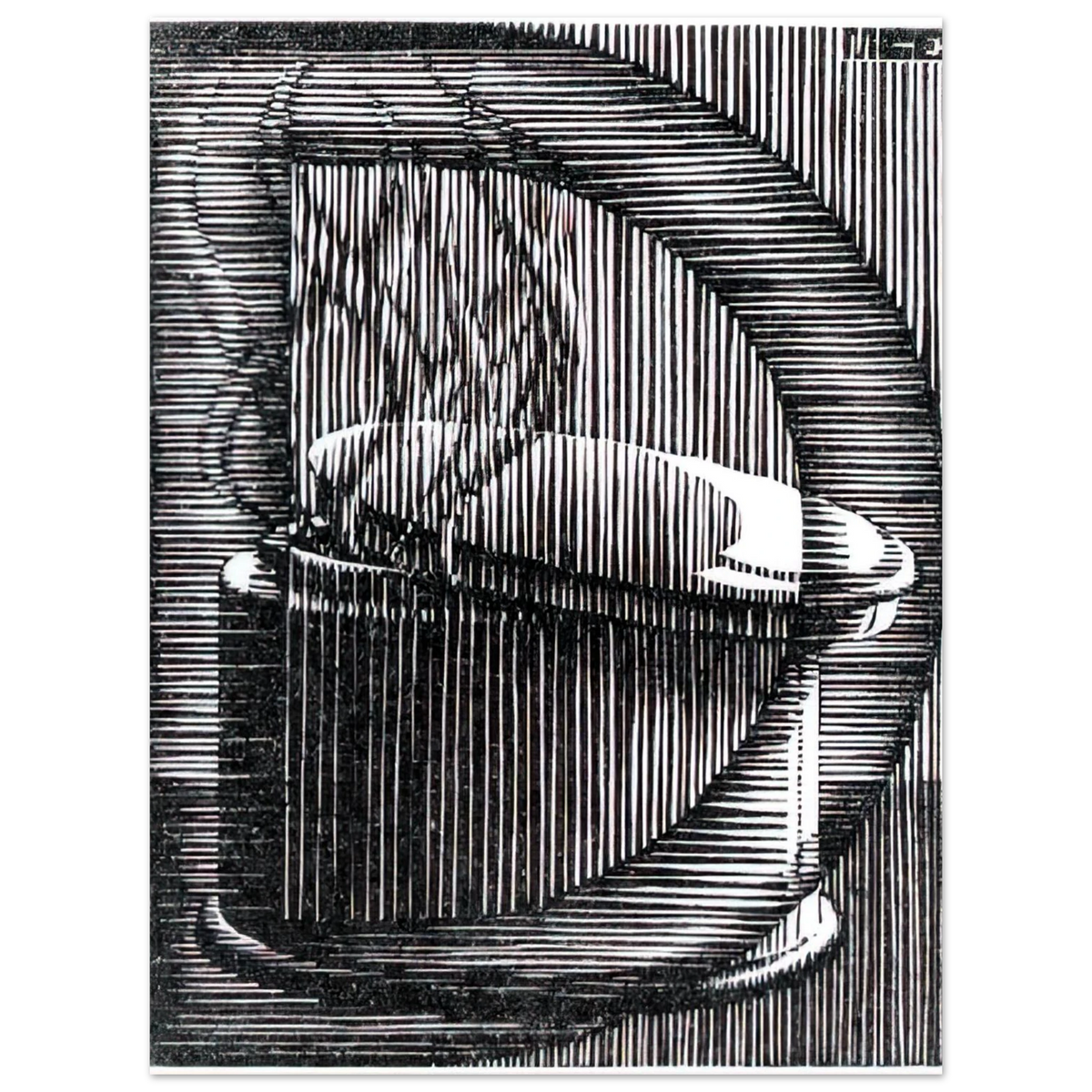 Initial D by M.C. Escher – art poster