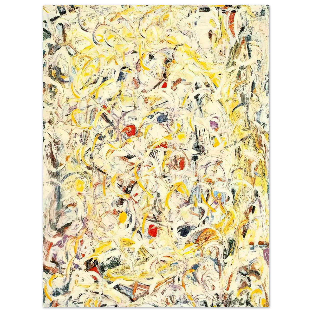 Shimmering Substance 1 by Jackson Pollock (1946) – art poster