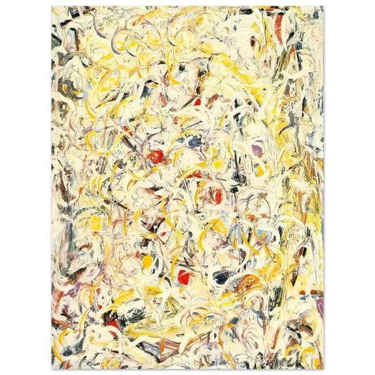 Shimmering Substance 1 by Jackson Pollock (1946) – art poster