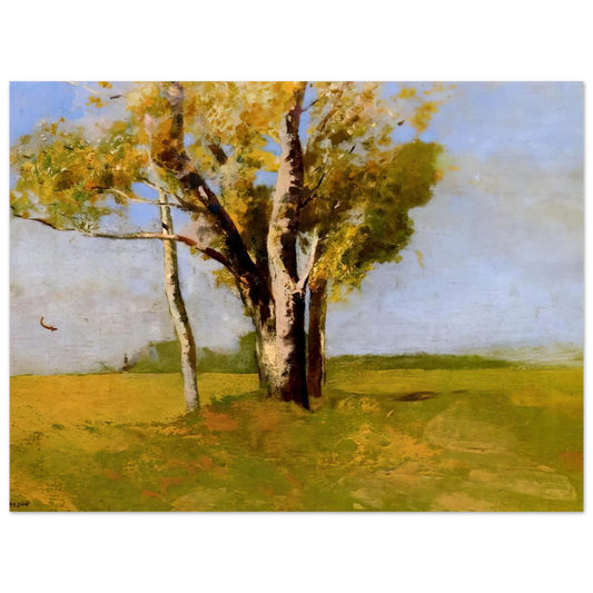 Trees by Odilon Redon – art poster, view 2