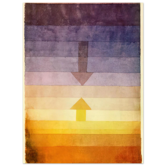 Separation In The Evening by Paul Klee (1922) – art poster