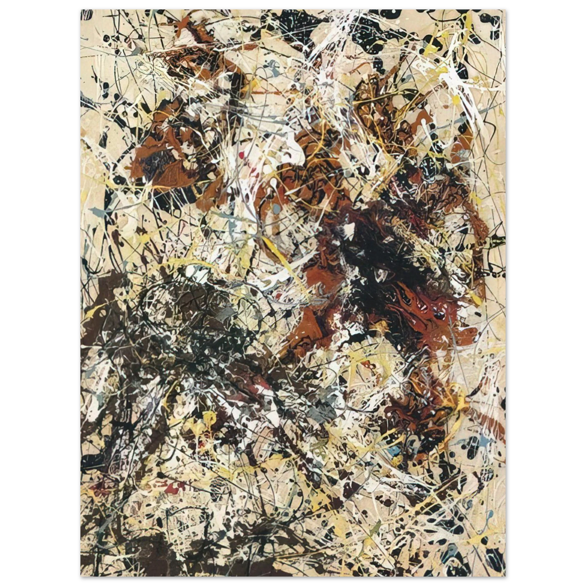 Number 12 by Jackson Pollock (1949) – art poster, view 2