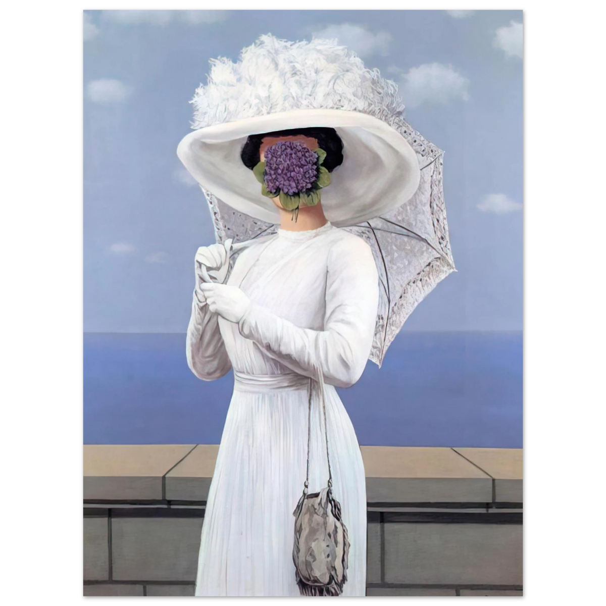 The Great War 1 by René Magritte (1964) – art poster, view 2