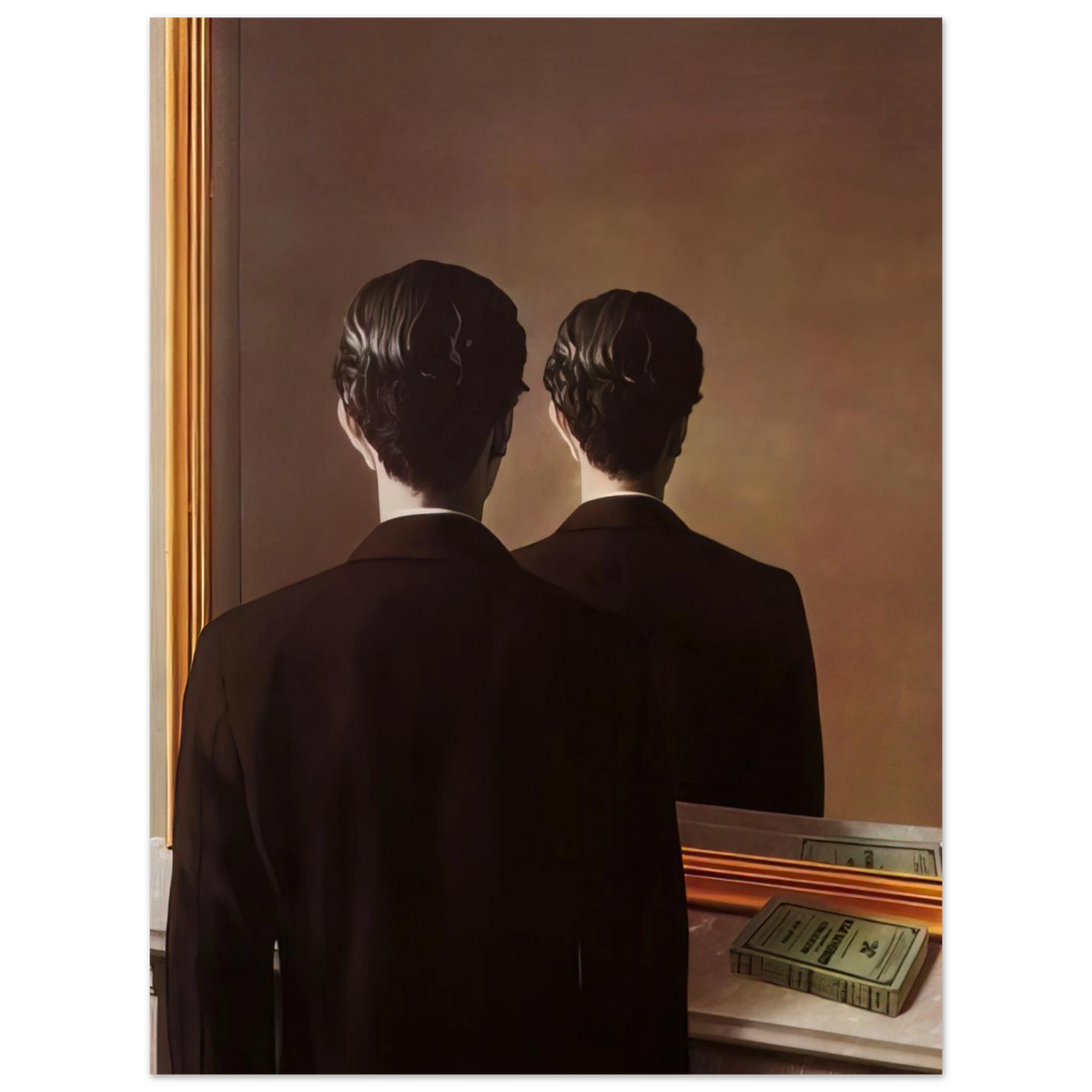 Not To Be Reproduced by René Magritte (1937) – art poster, view 2