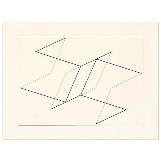 Structural Constellation by Josef Albers (1955) – art poster