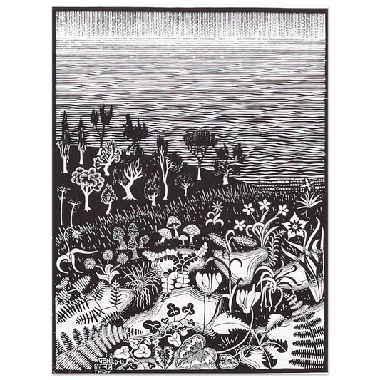 The 3rd Day Of The Creation by M.C. Escher – art poster