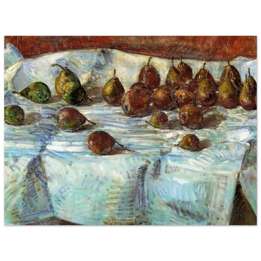 Winter Sickle Pears by Childe Hassam – art poster, view 2