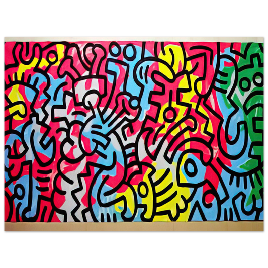 Untitled by Keith Haring (1987) – art poster