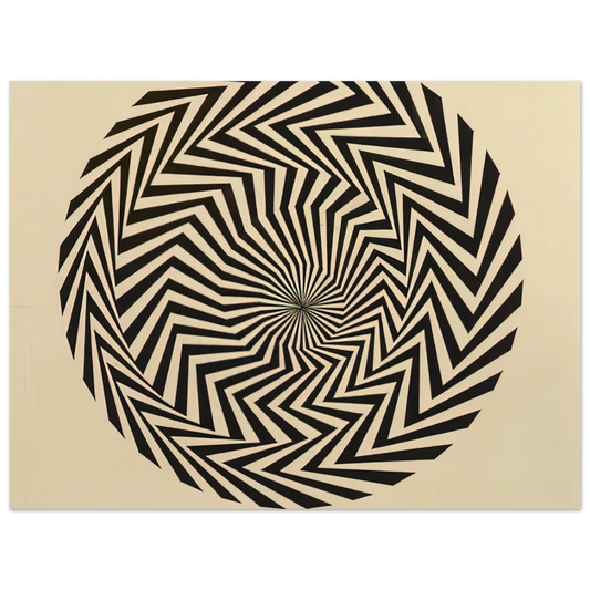 Blaze Study by Bridget Riley (1962) – art poster, view 2