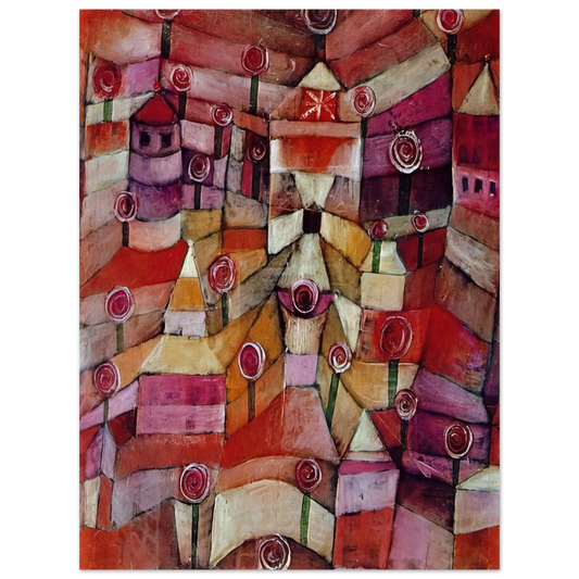 Rose Garden by Paul Klee (1920) – art poster, view 2
