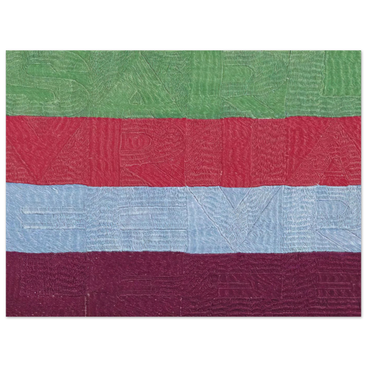 Svelare E Rivelare by Alighiero Boetti (1990) – art poster