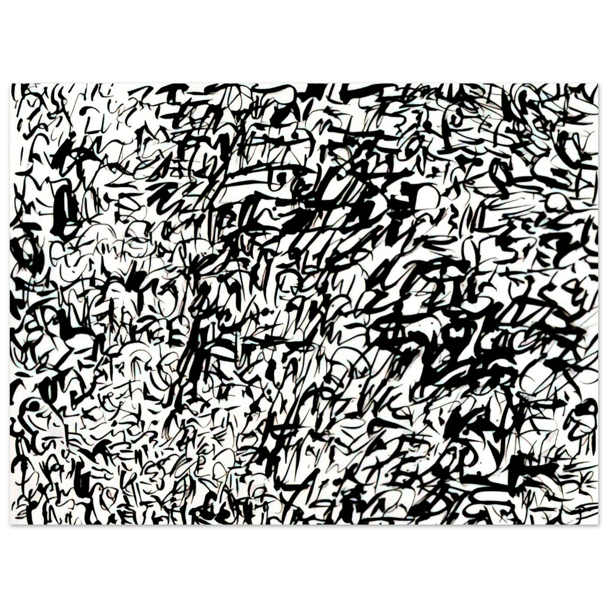 Untitled 2 by Keith Haring (1978) – art poster