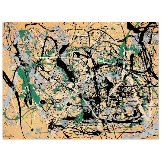 Number 17 by Jackson Pollock (1949) – art poster