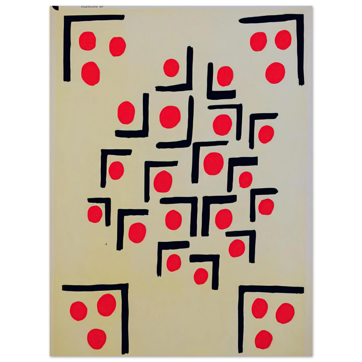 Composition 29 by Sonia Delaunay – art poster, view 2