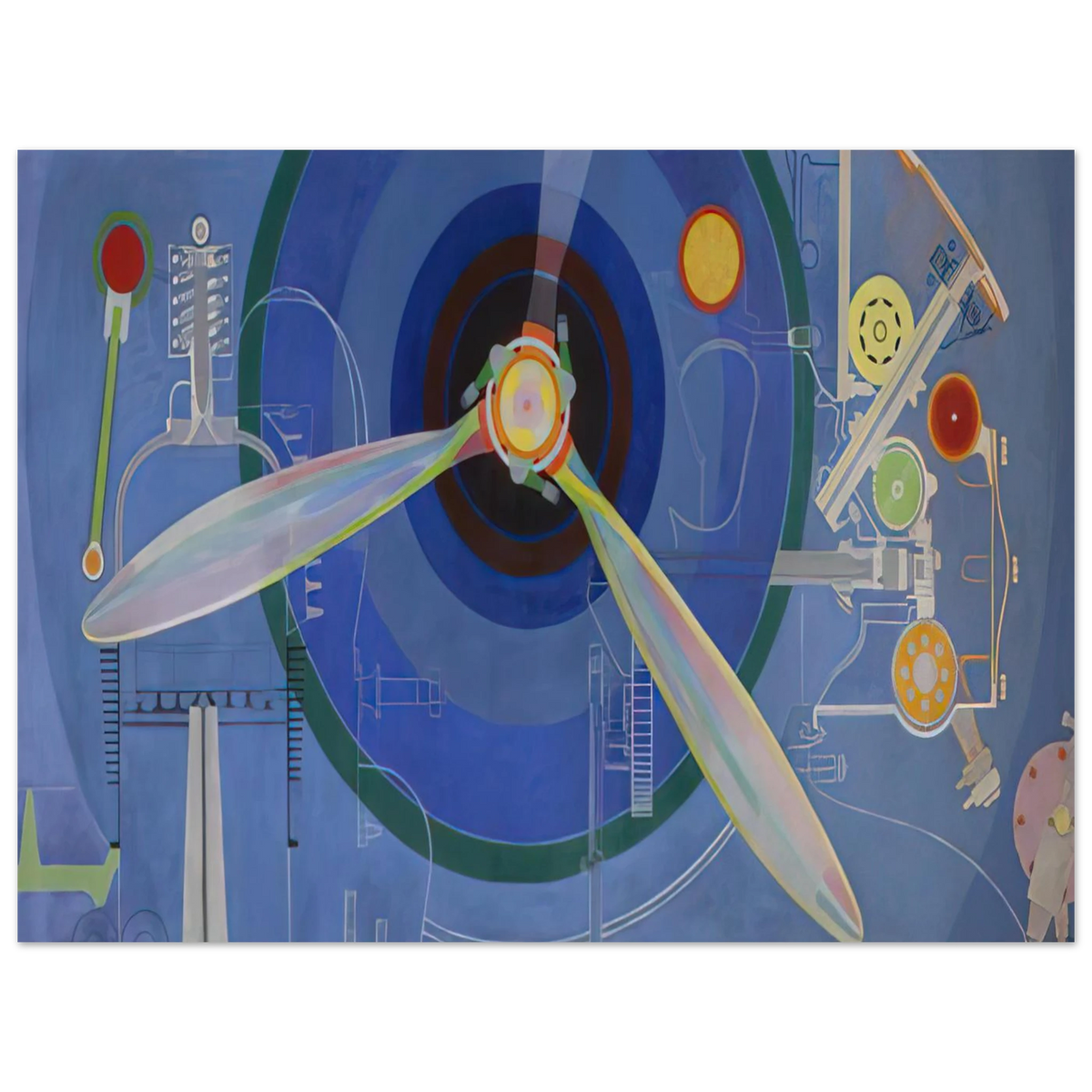 Helice Decoration Pour Le Palais De l'Air by Sonia Delaunay (1937) – art poster, view 2
