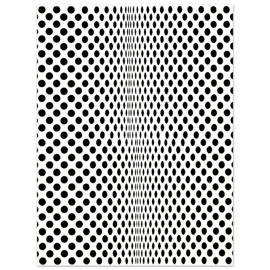 Fission by Bridget Riley (1963) – art poster
