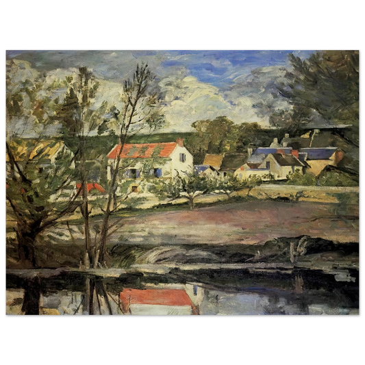 In The Oise Valley by Paul Cézanne – art poster, view 2