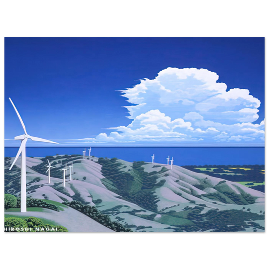 Hokkaido No. 3 by Hiroshi Nagai – art poster, view 2