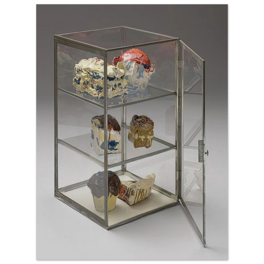 Pastry Case by Claes Oldenburg (1961) – art poster, view 2