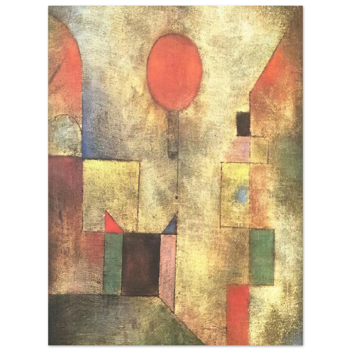 Red Balloon by Paul Klee (1922) – art poster, view 2