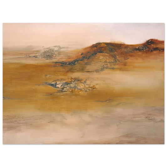 19 10 by Zao Wou-Ki (2001) – art poster, view 2