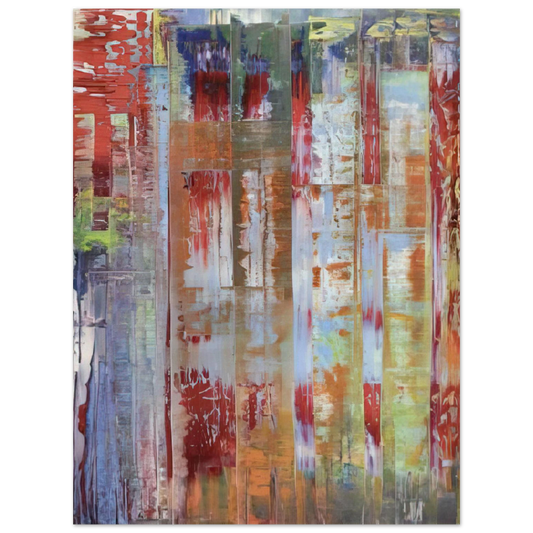 Abstract Bilding by Gerhard Richter – art poster