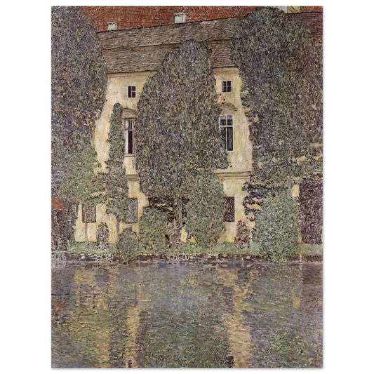 The Schloss Kammer On The Attersee Iii by Gustav Klimt (1910) – art poster, view 2