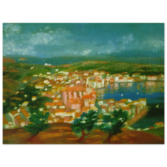 Landscape Near Cadaques 1 by Salvador Dali (1921) – art poster