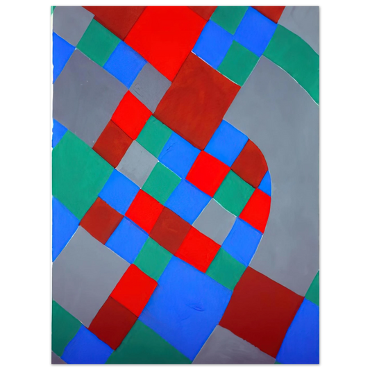 Word Poetry Poetry Of Colors by Sonia Delaunay – art poster