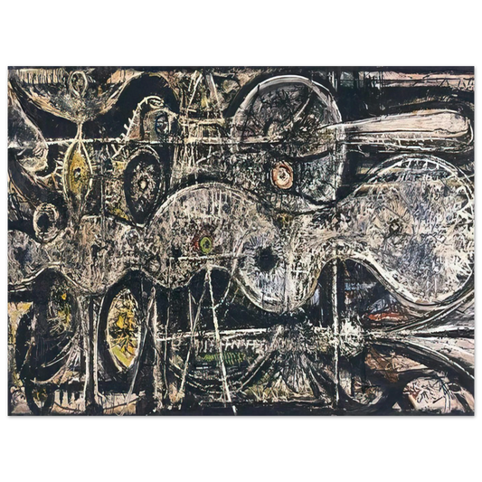 Undulation by Richard Pousette-Dart – art poster