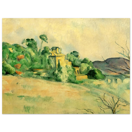 Landscape At Midday by Paul Cézanne – art poster, view 2