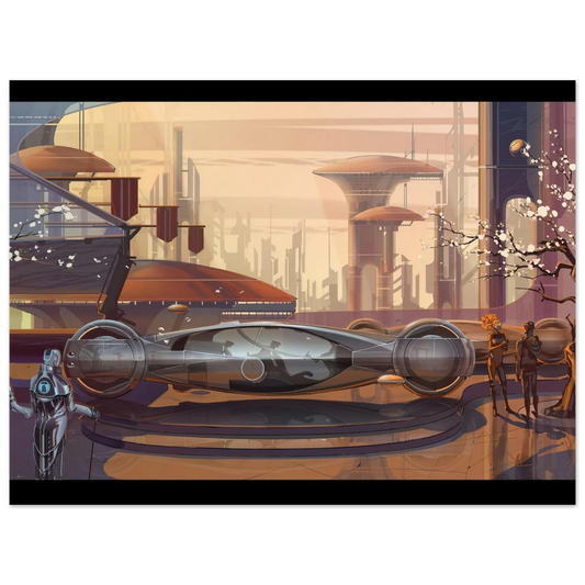 Mag Lev by Syd Mead – art poster