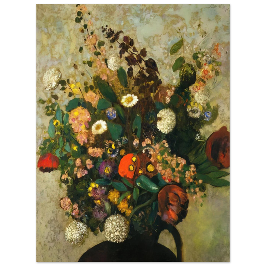 Bouquet Of Flowers 5 by Odilon Redon – art poster, view 2