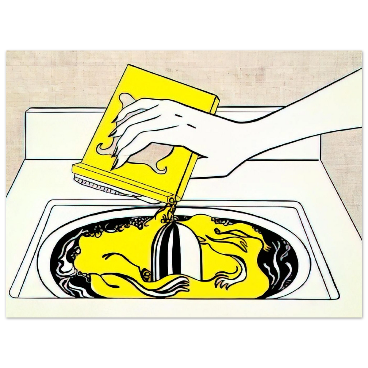 Washing Machine by Roy Lichtenstein (1961) – art poster, view 2