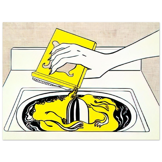 Washing Machine by Roy Lichtenstein (1961) – art poster, view 2