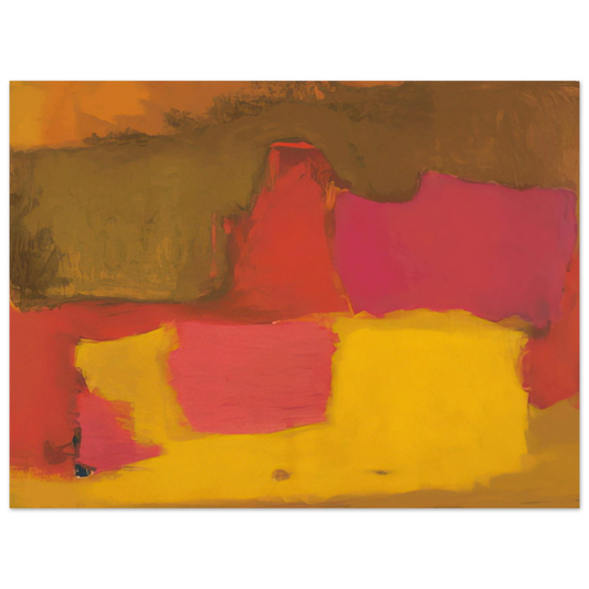Away by Esteban Vicente (1964) – art poster