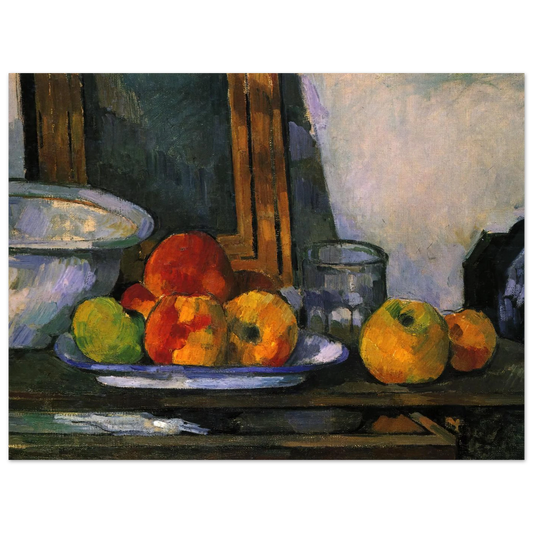 Still Life With Open Drawer by Paul Cézanne – art poster