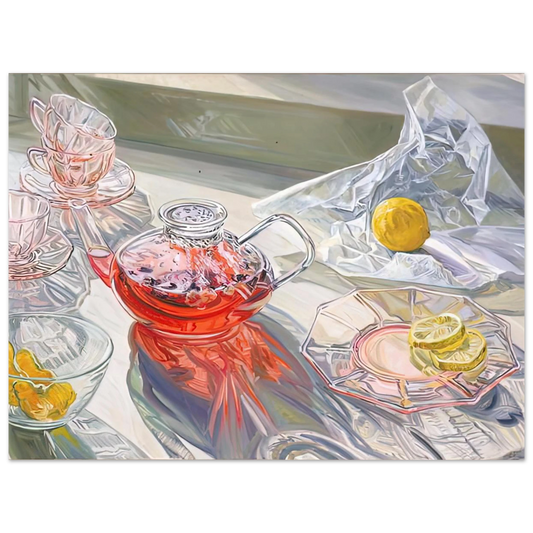 Herb Tea by Janet Fish (1995) – art poster