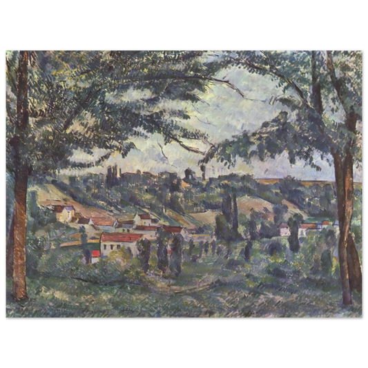 Landscape by Paul Cézanne – art poster, view 2